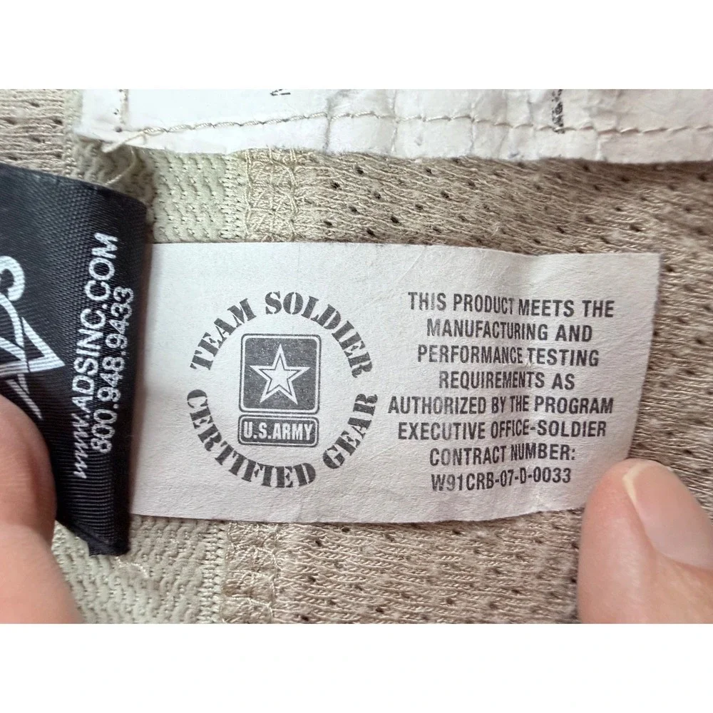 Peckham FREE Base Layer Set Mens Large Long Tan Fire Resistant Nomex Army FR
